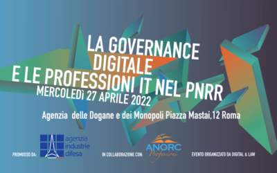 I.C.T. – La Governance digitale e le professioni IT nel PNRR