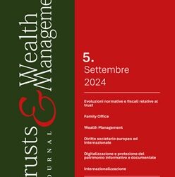 E’ stato pubblicato il n. 5/2024